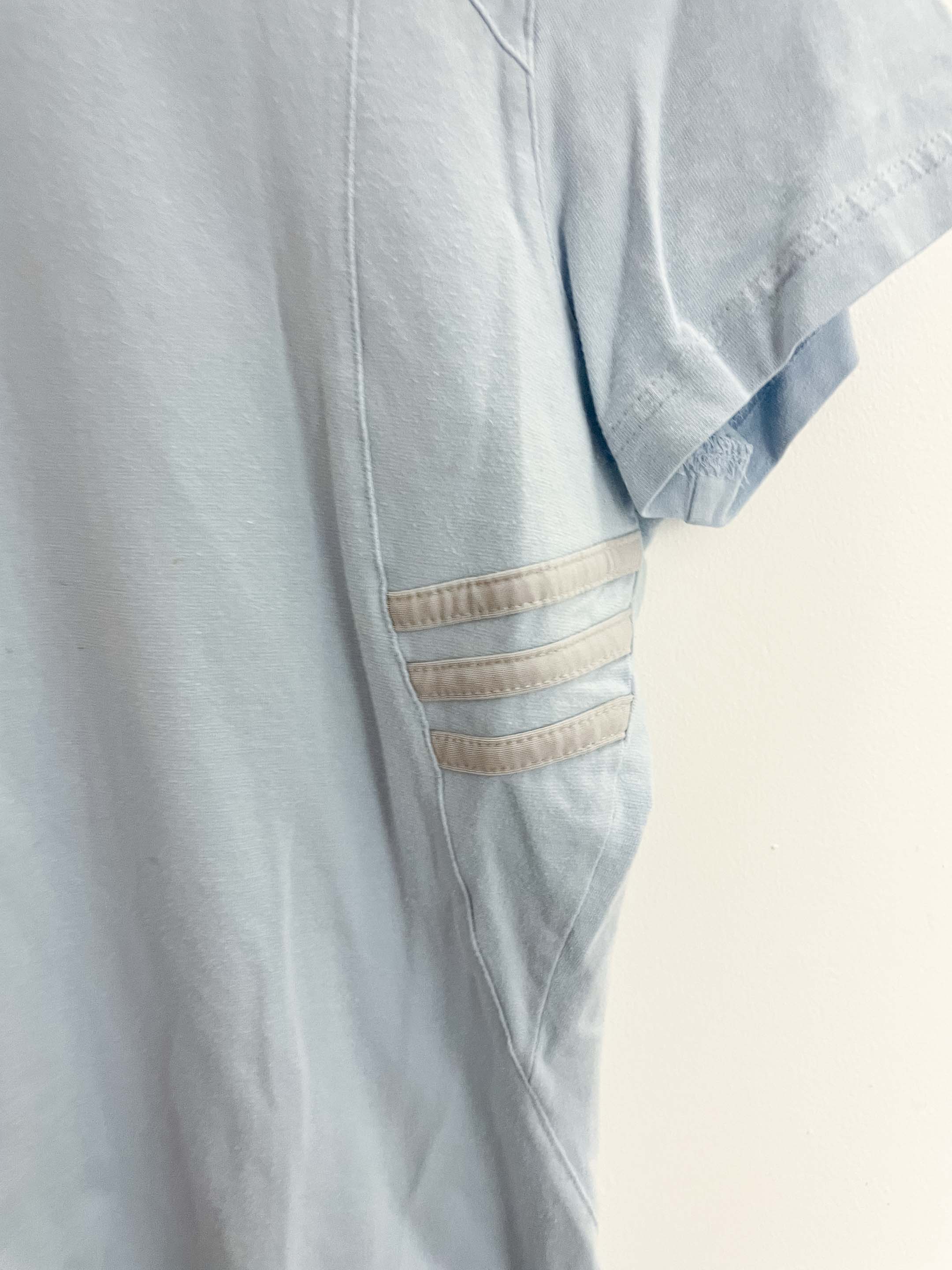 Vintage light blue medium adidas tshirt