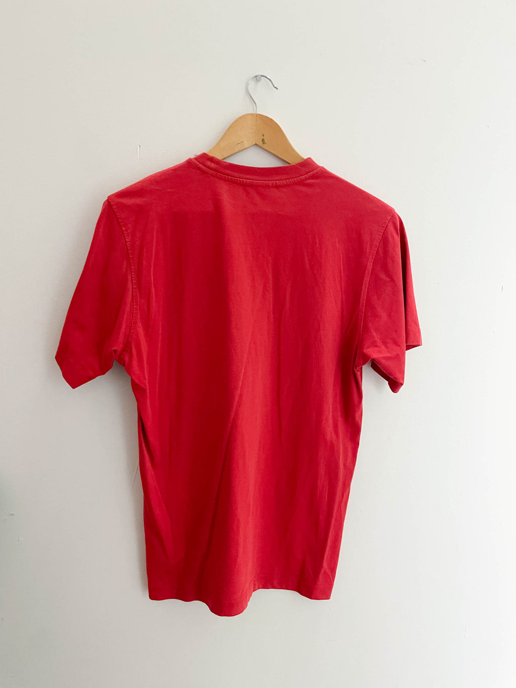 Vintage large red adidas 23 graphics tshirt| SKU 1752