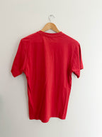 Vintage large red adidas 23 graphics tshirt| SKU 1752