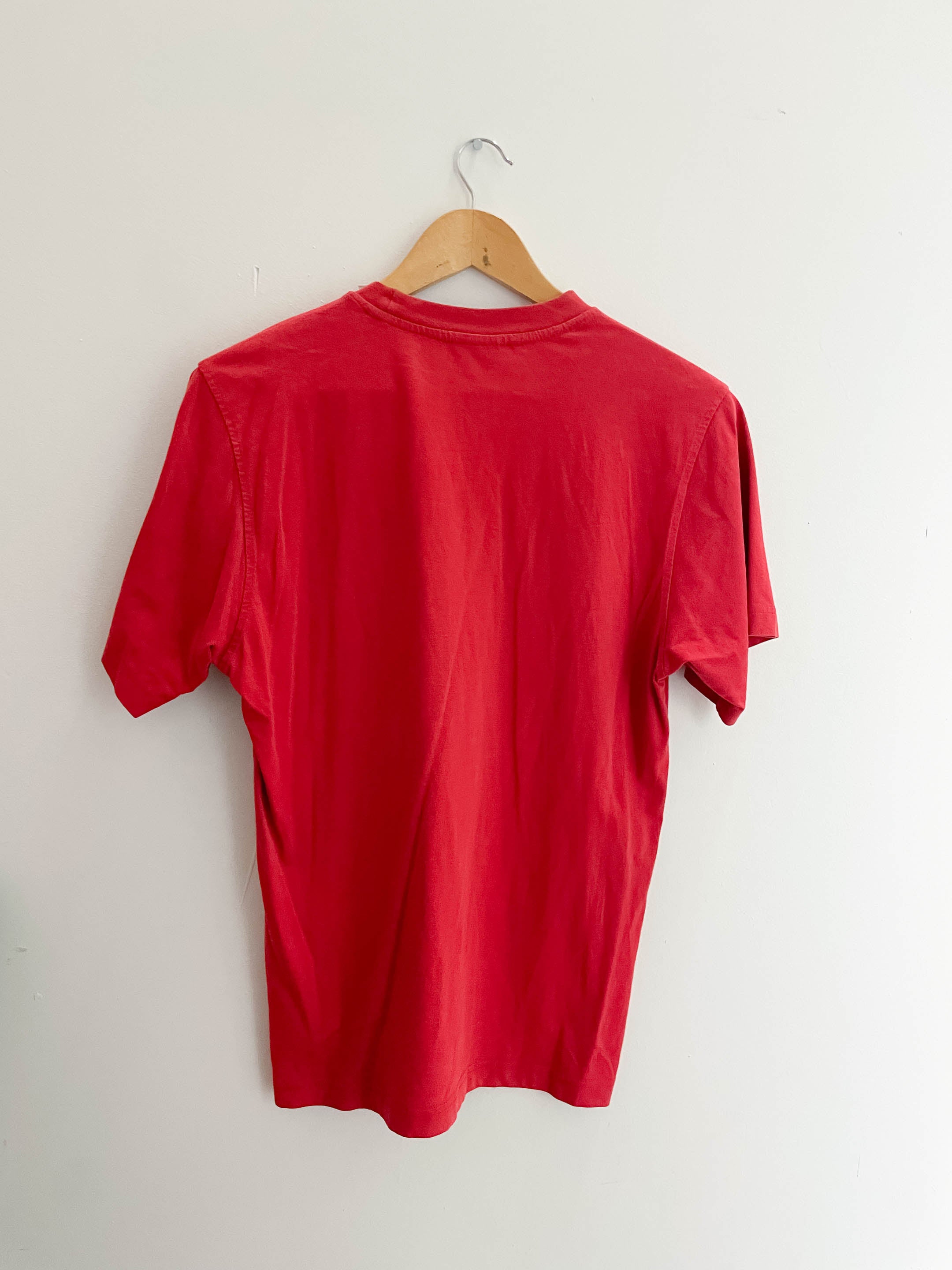 Vintage large red adidas 23 graphics tshirt| SKU 1752