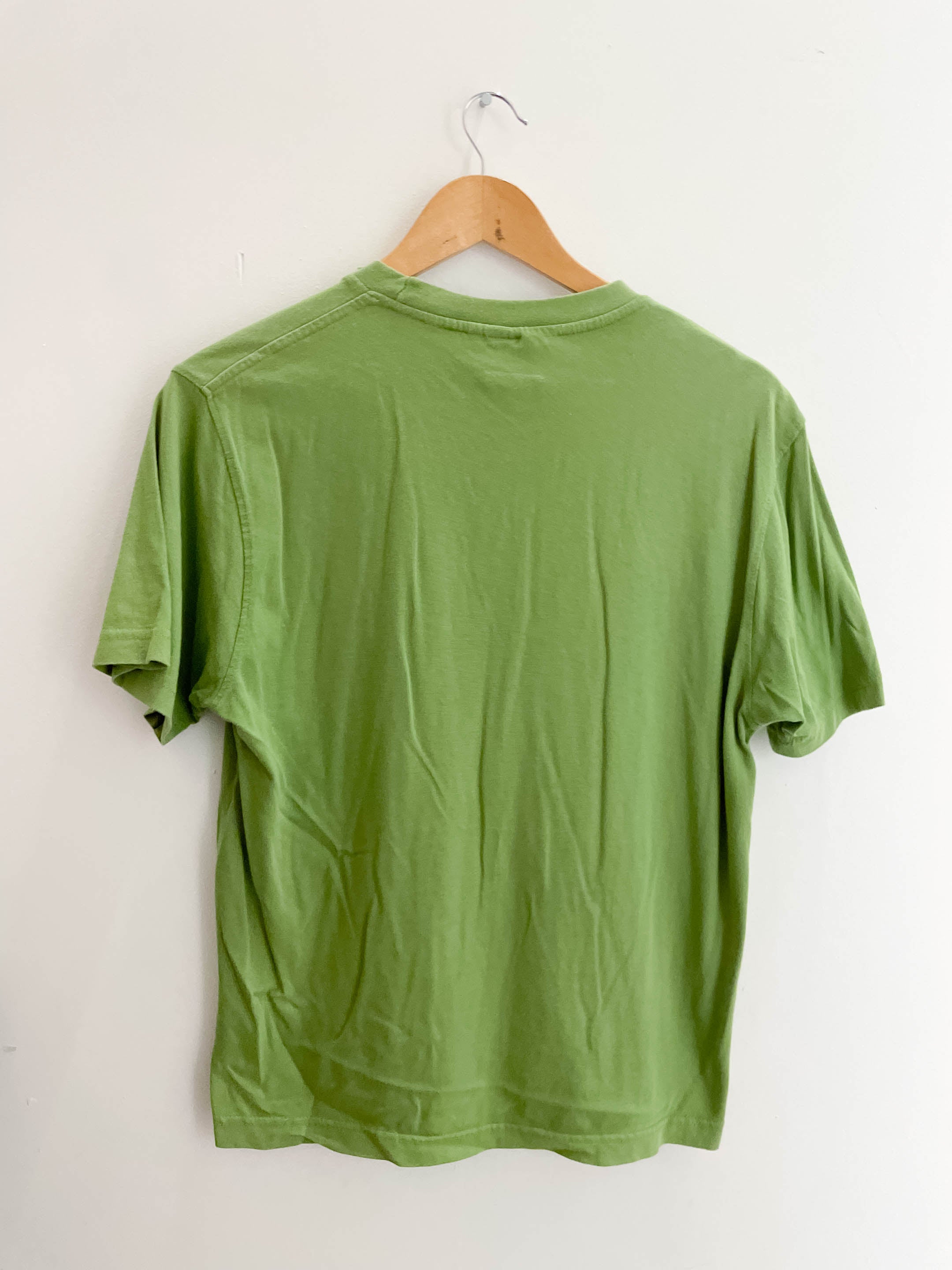 Vintage Diadora takes you to victory green small tshirt