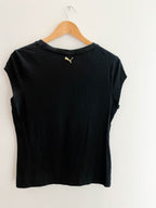 Vintage black puma medium short sleeveless tshirt