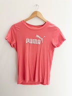 Vintage puma peach tshirt size XS