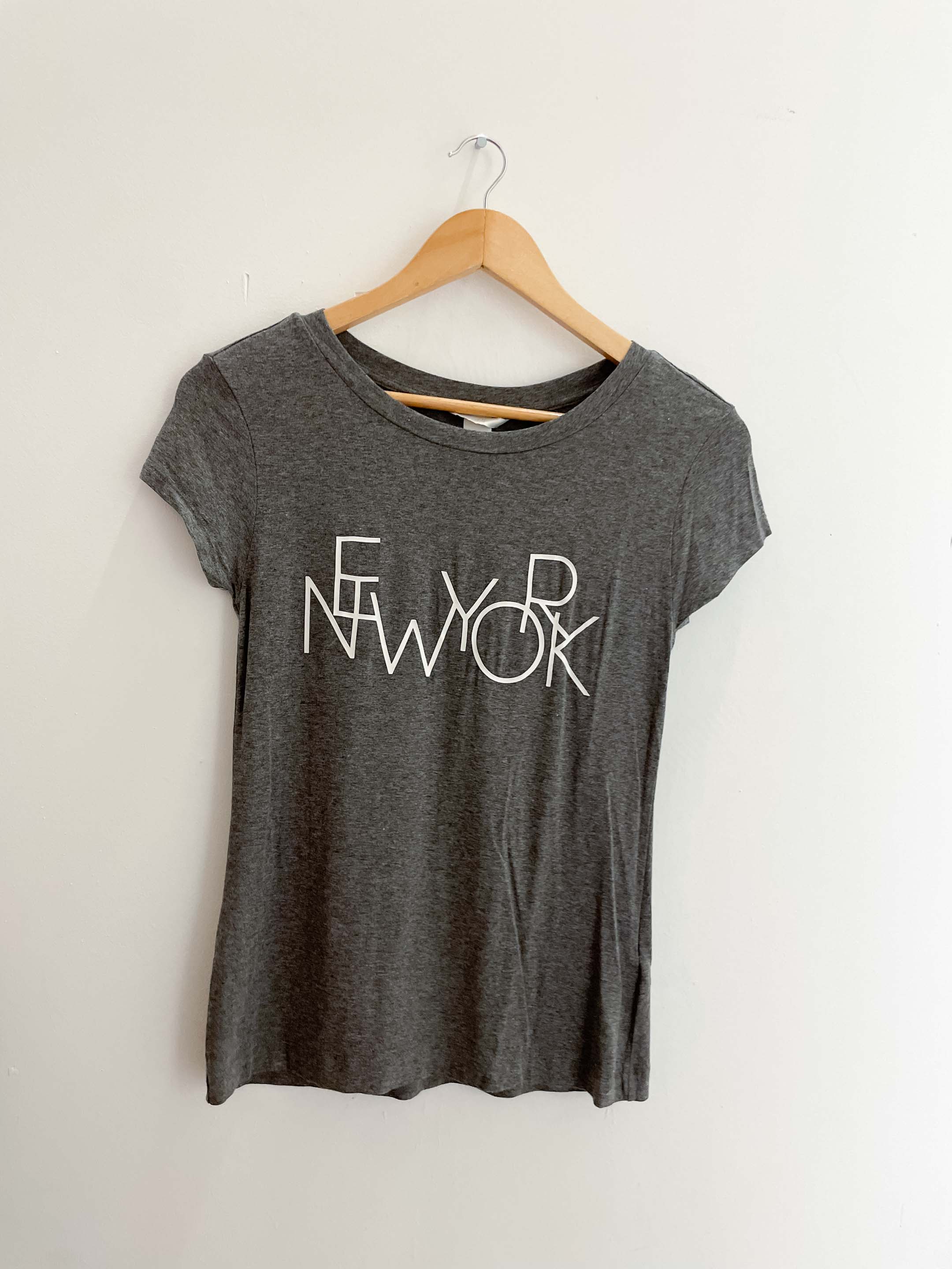 Vintage grey New york tshirt size XS