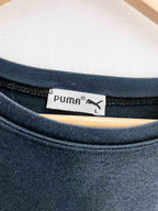 Vintage black puma mens tshirt size L