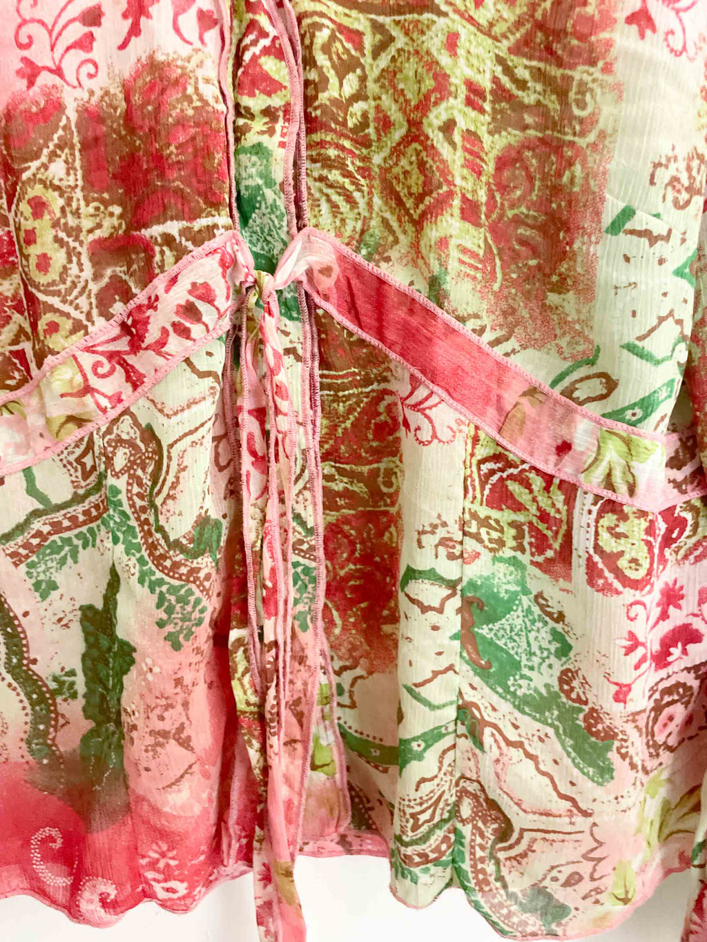 Vintage per una multi ladies blouse size 12