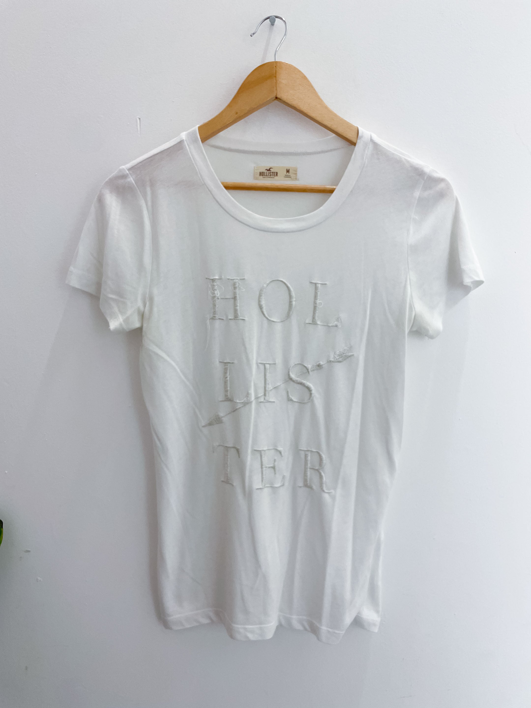 Vintage white hollister medium tshirt