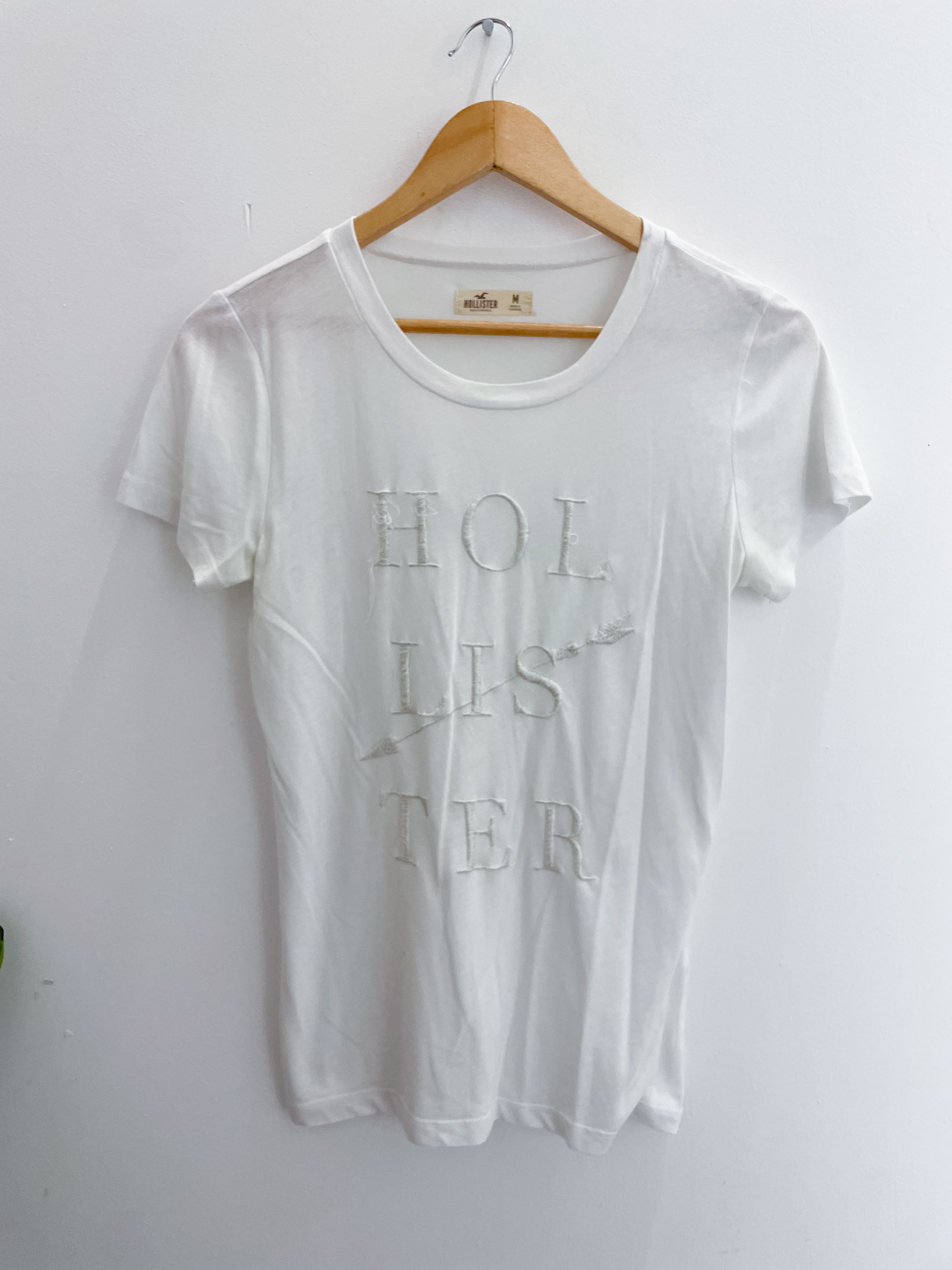 Vintage white hollister medium tshirt