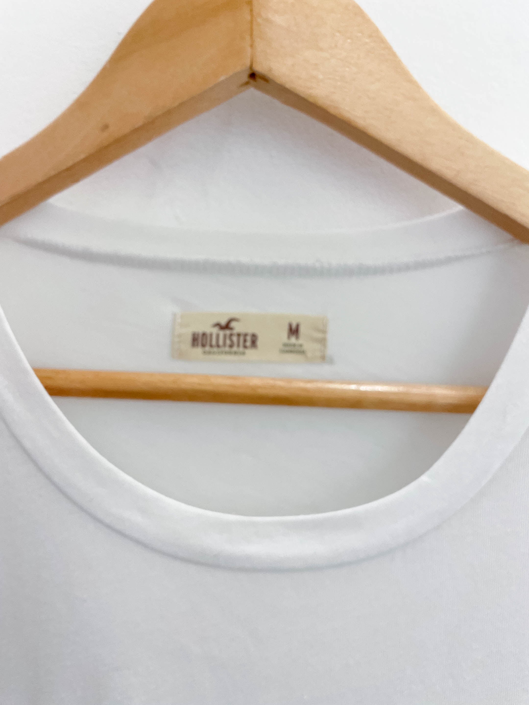 Vintage white hollister medium tshirt