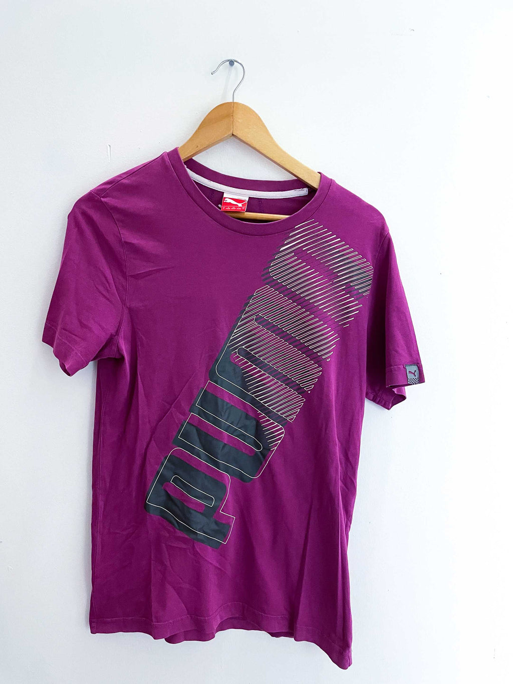 Vintage puma purple small tshirt 