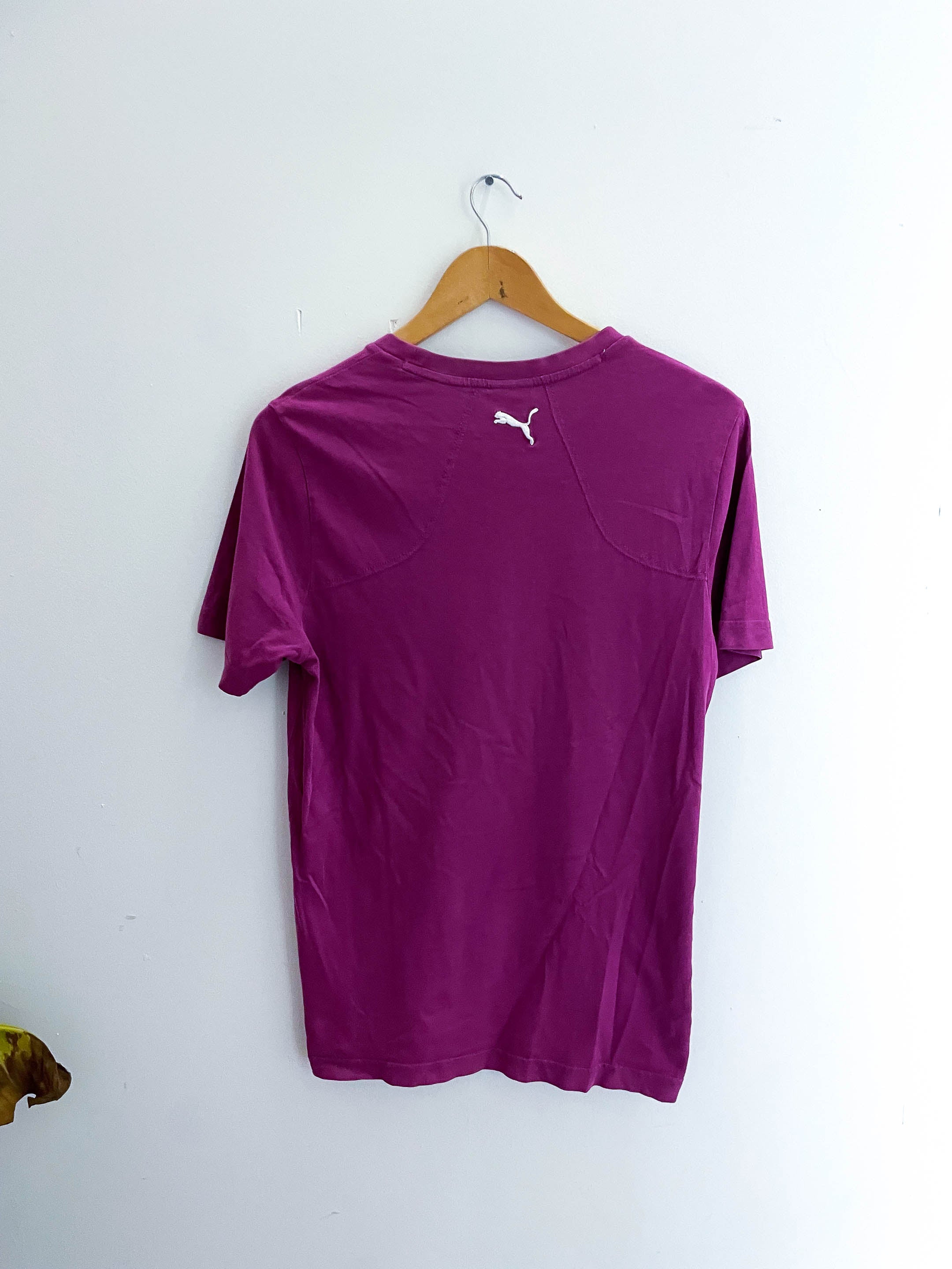 Vintage puma purple small tshirt 