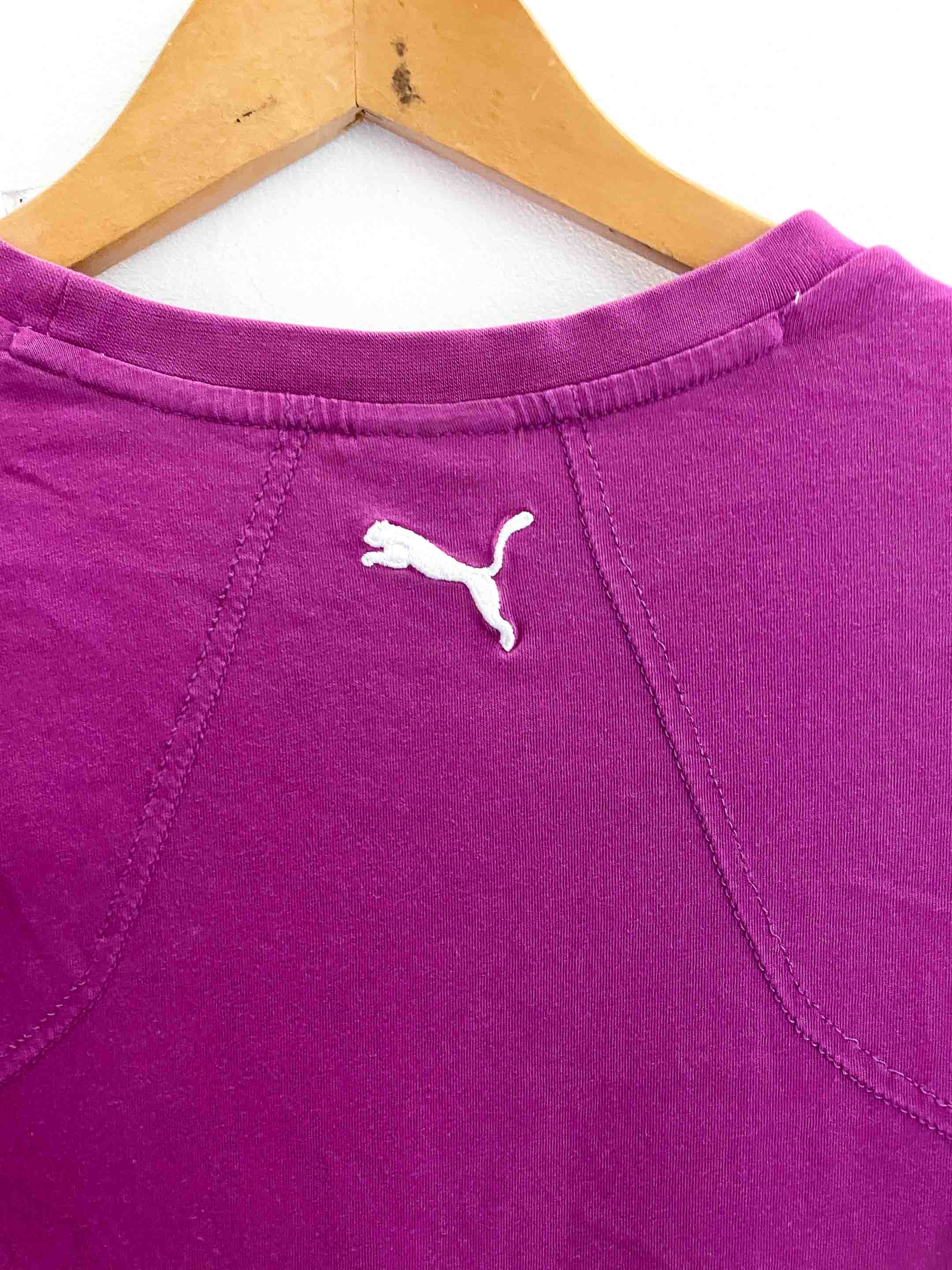 Vintage puma purple small tshirt 