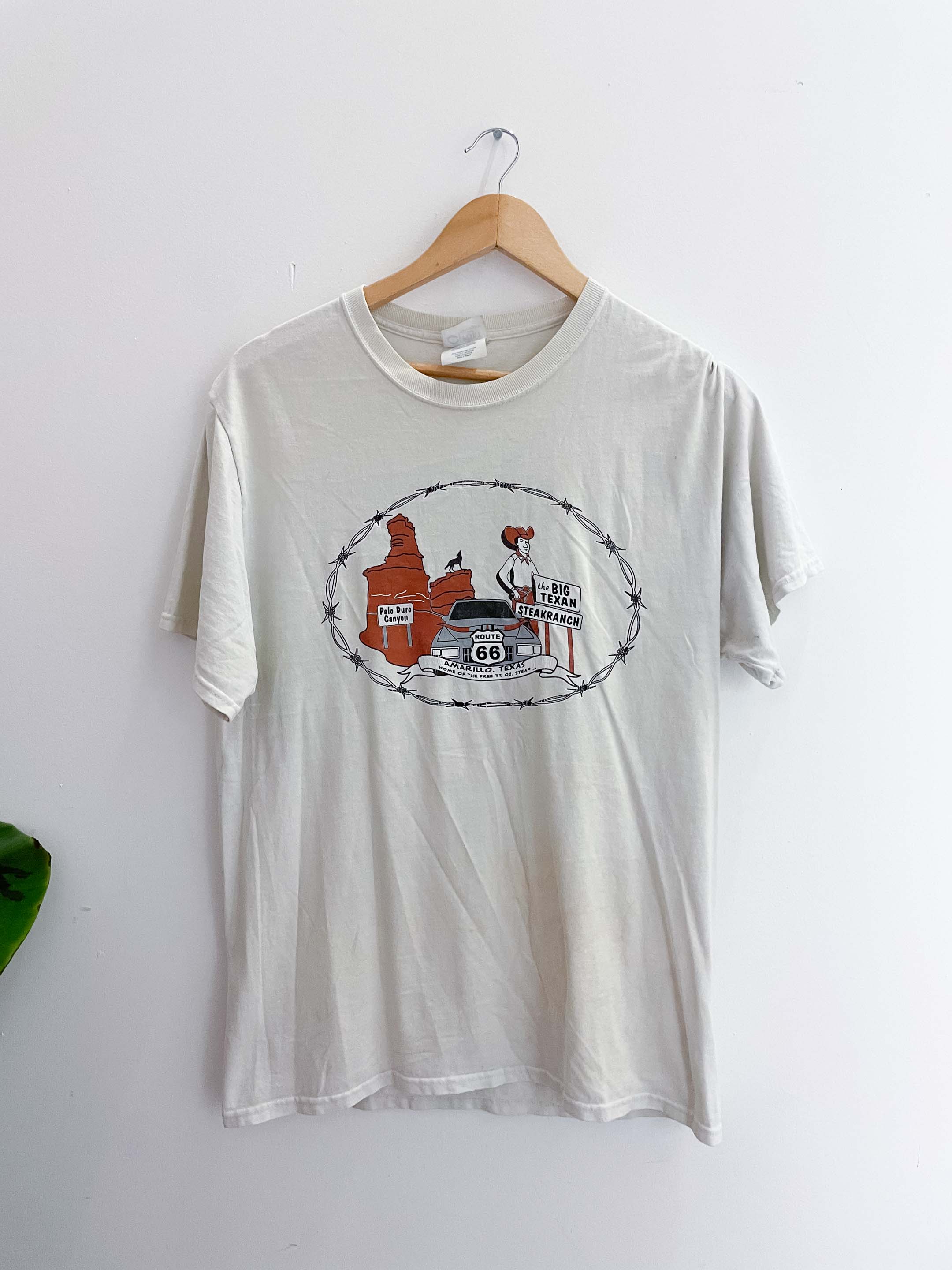Vintage port and country small cream tshirt