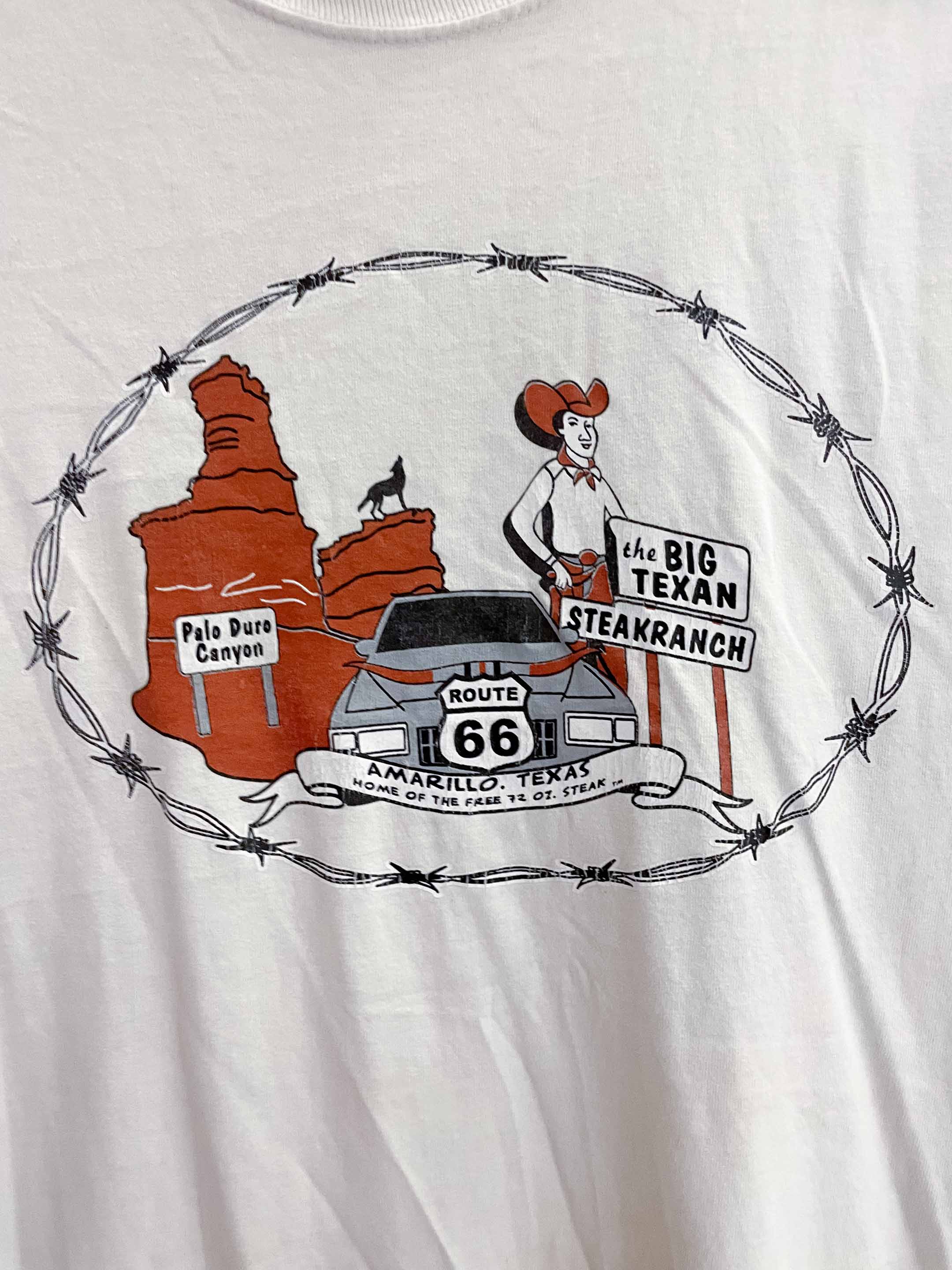 Vintage port and country small cream tshirt