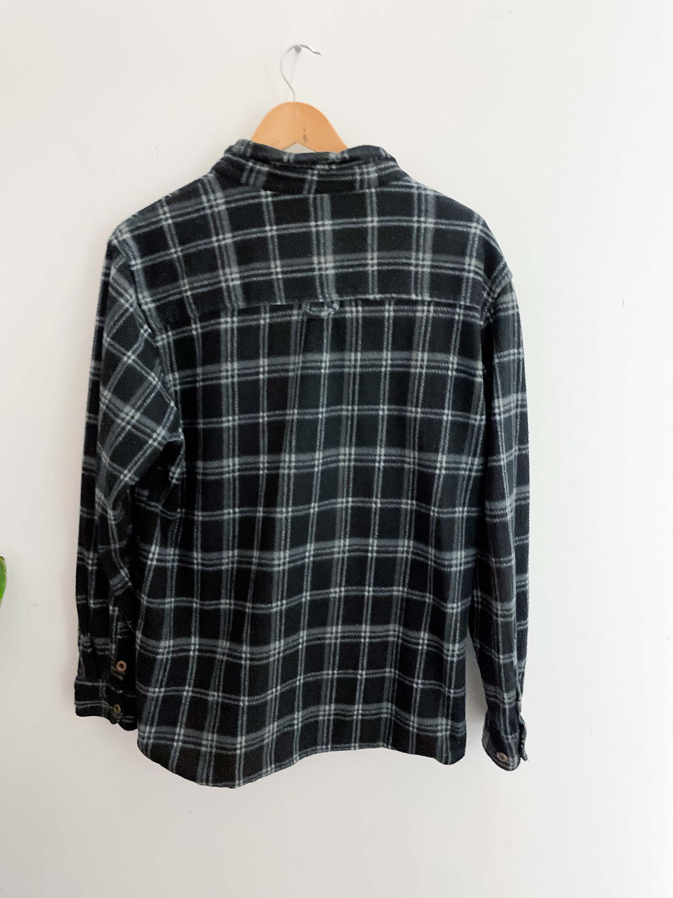 Vintage lee copper thick flannel mens green shirt size XL