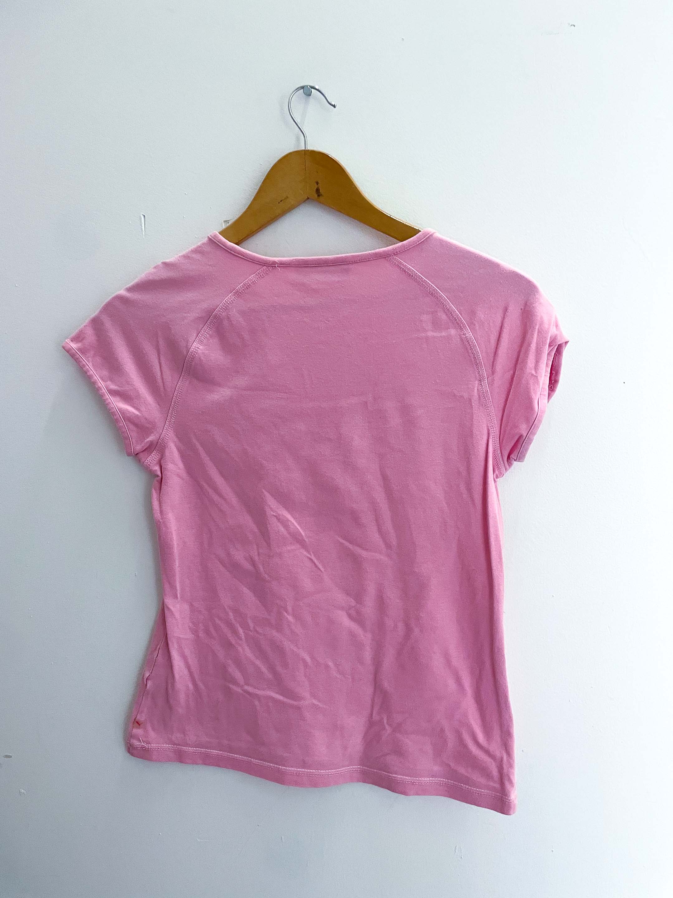 Vintage large puma pink womens tshirt