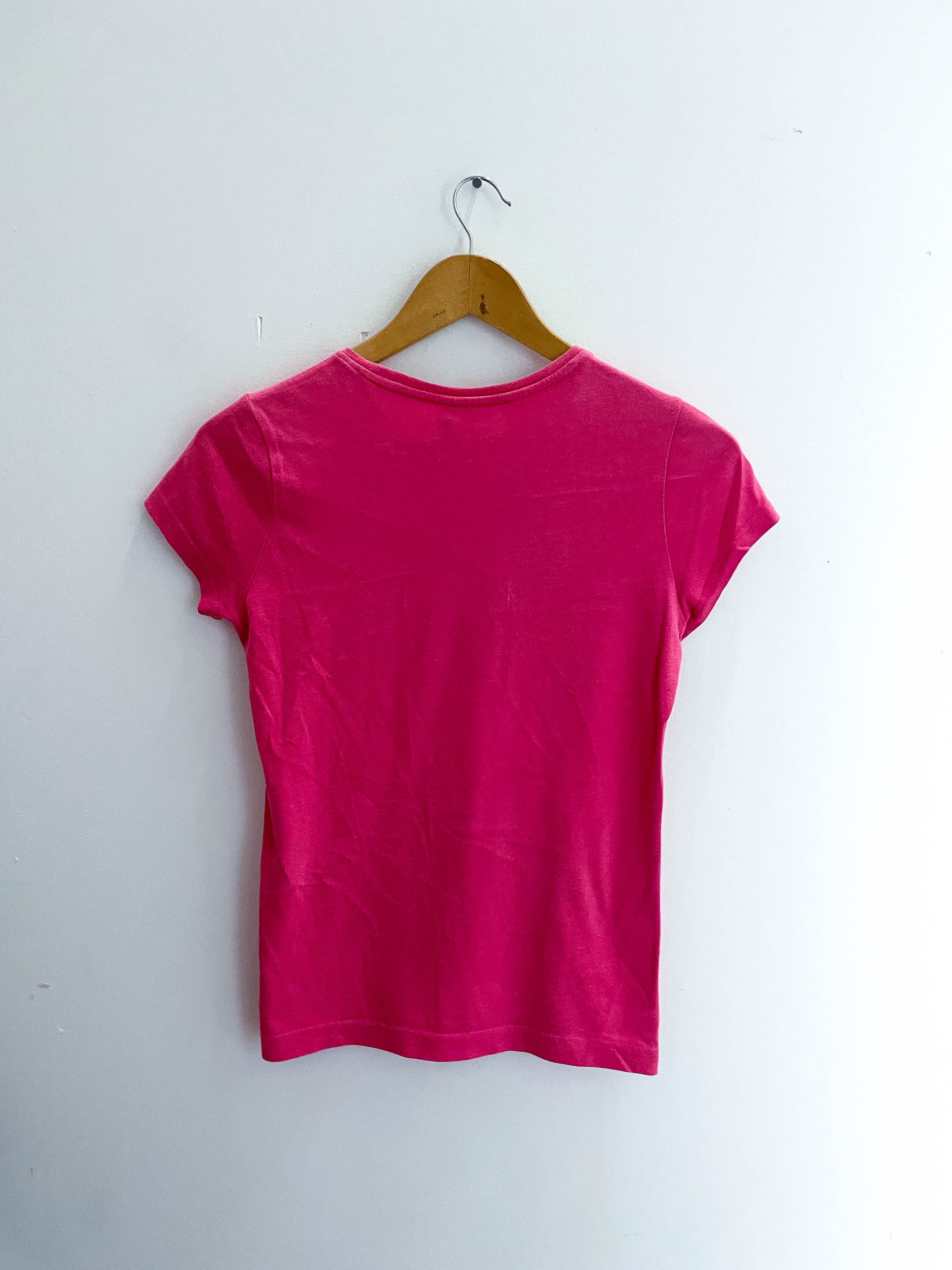 Vintage small pink adidas women tshirt