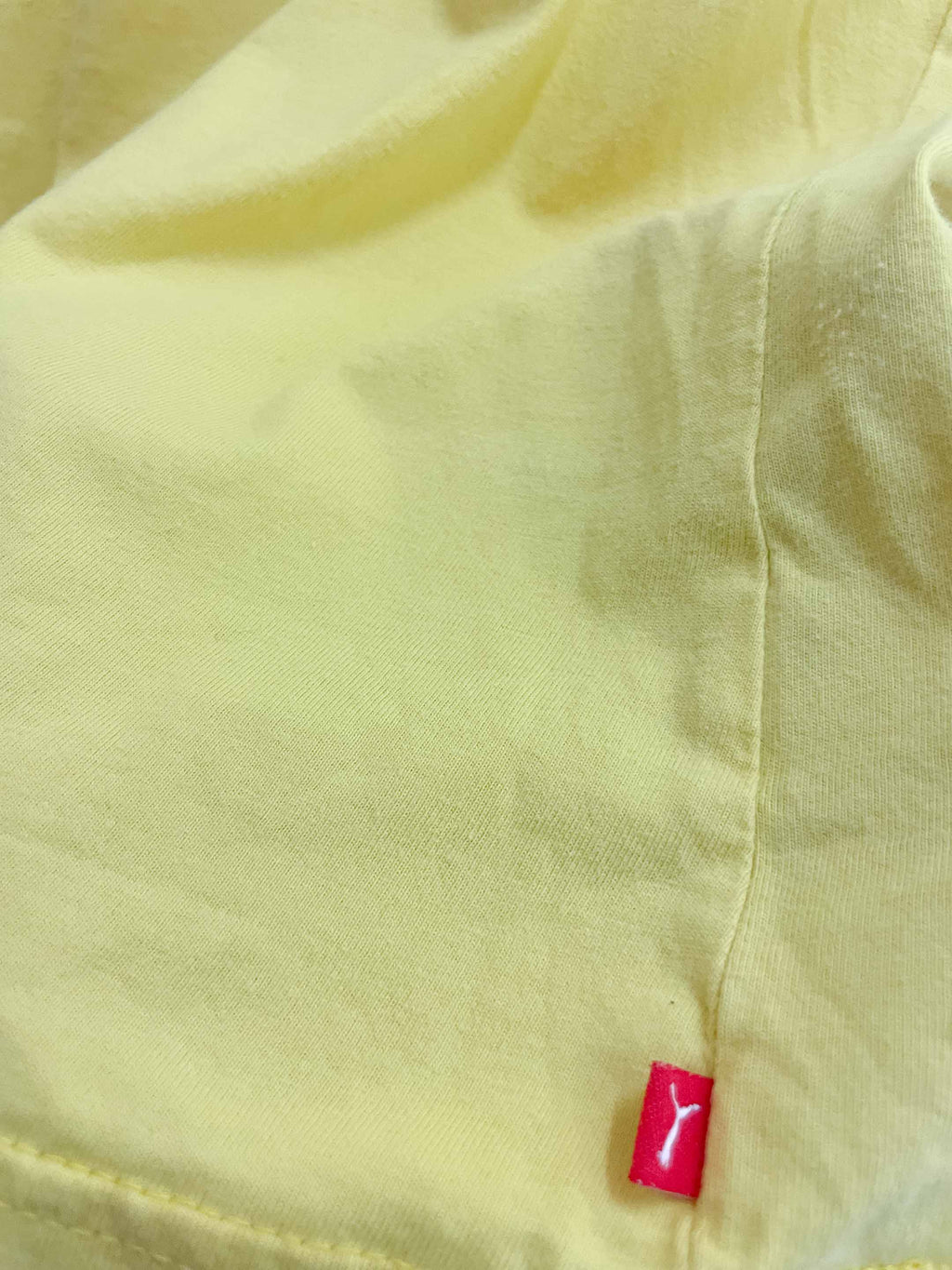 Vintage puma yellow medium tshirt