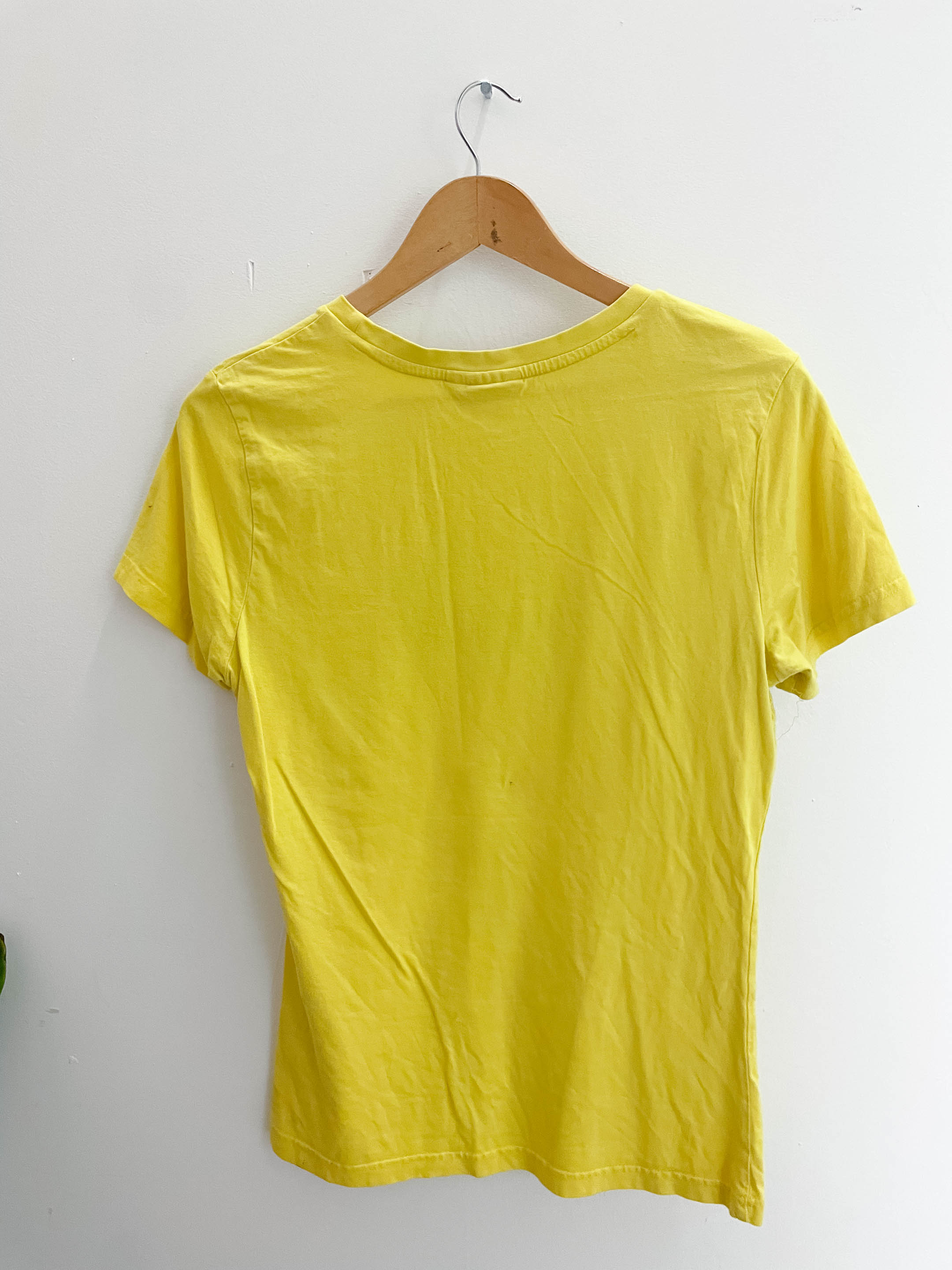 Vintage puma yellow medium tshirt