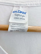 Vintage Gildan wild and free graphics white tshirt size XL