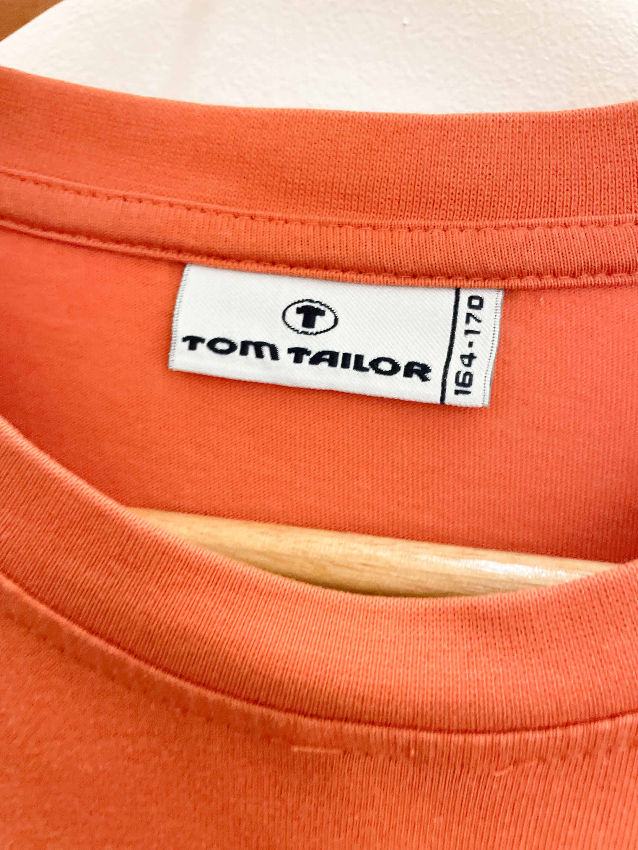 Vintage orange tom tailor medium sweatshirt