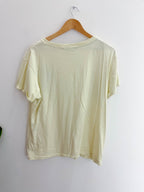 Vintage disney graphics yellow large tshirt