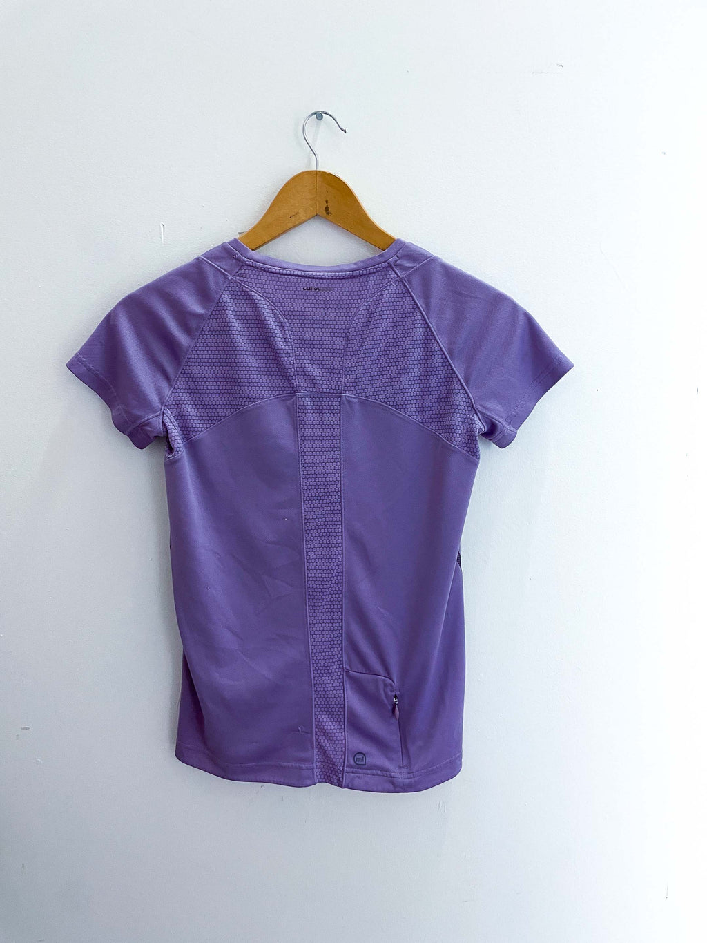 Vintage adidas climacool large purple training tshirt