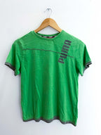 Vintage green puma large tshirt
