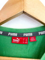 Vintage green puma large tshirt