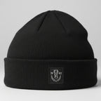 black knit beanie SKU 7315