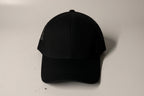 Black cap on a light gray background