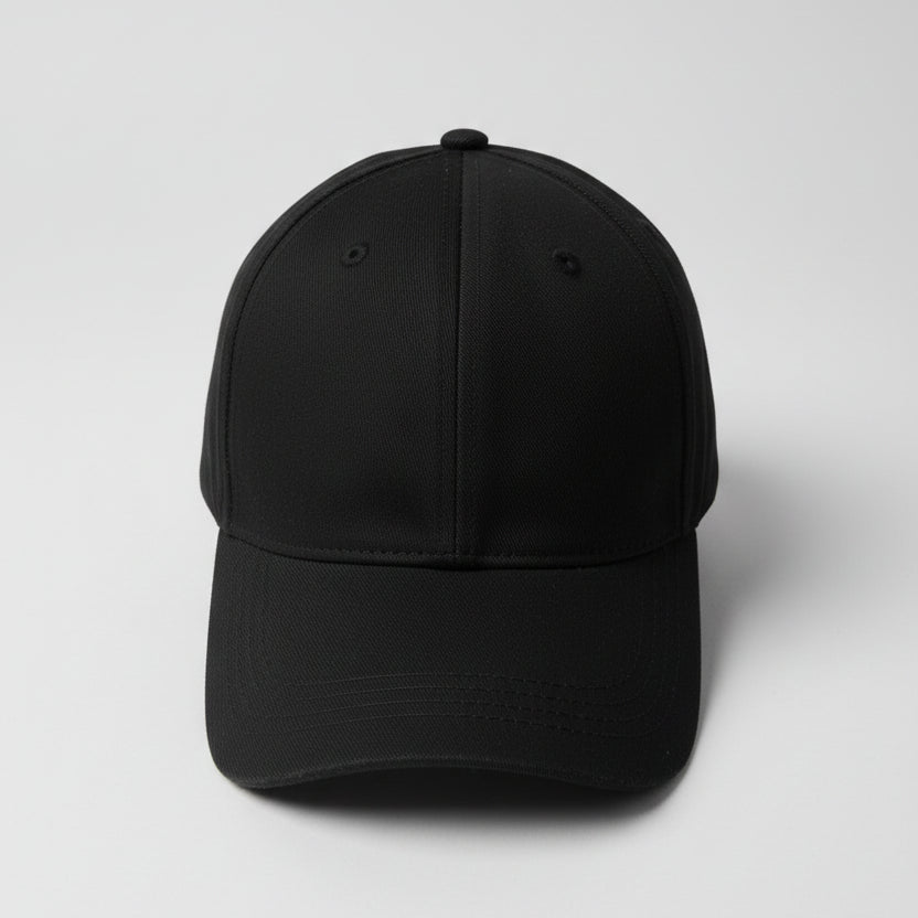 Black Mesh Snapback Trucker Hat SKU 7263
