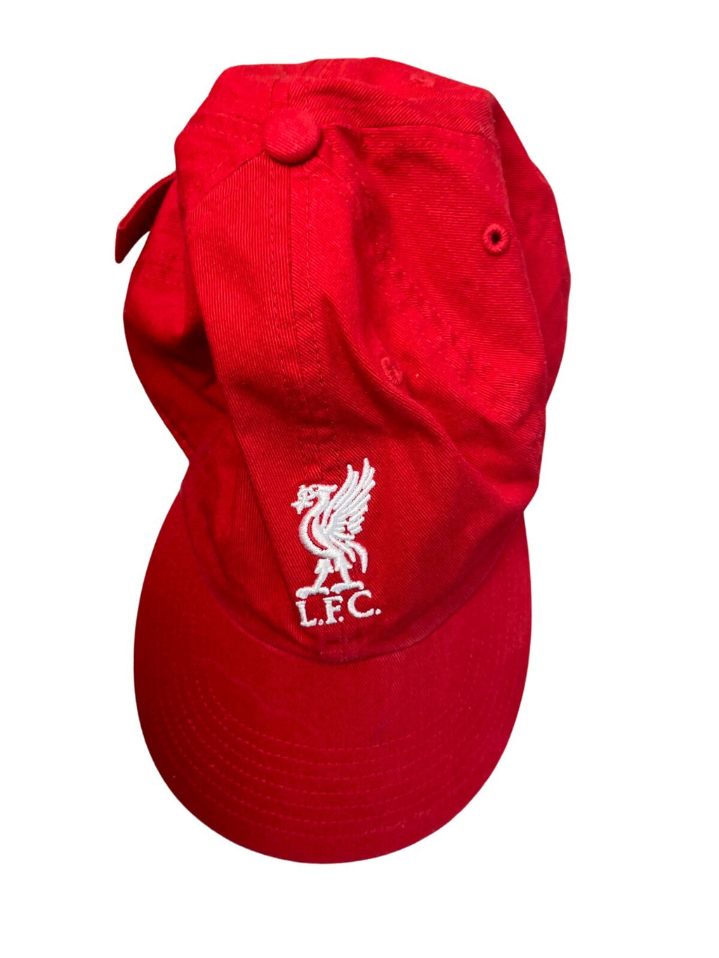 vintage y2k official liverpool fc red baseball cap| One size| SKU 1059