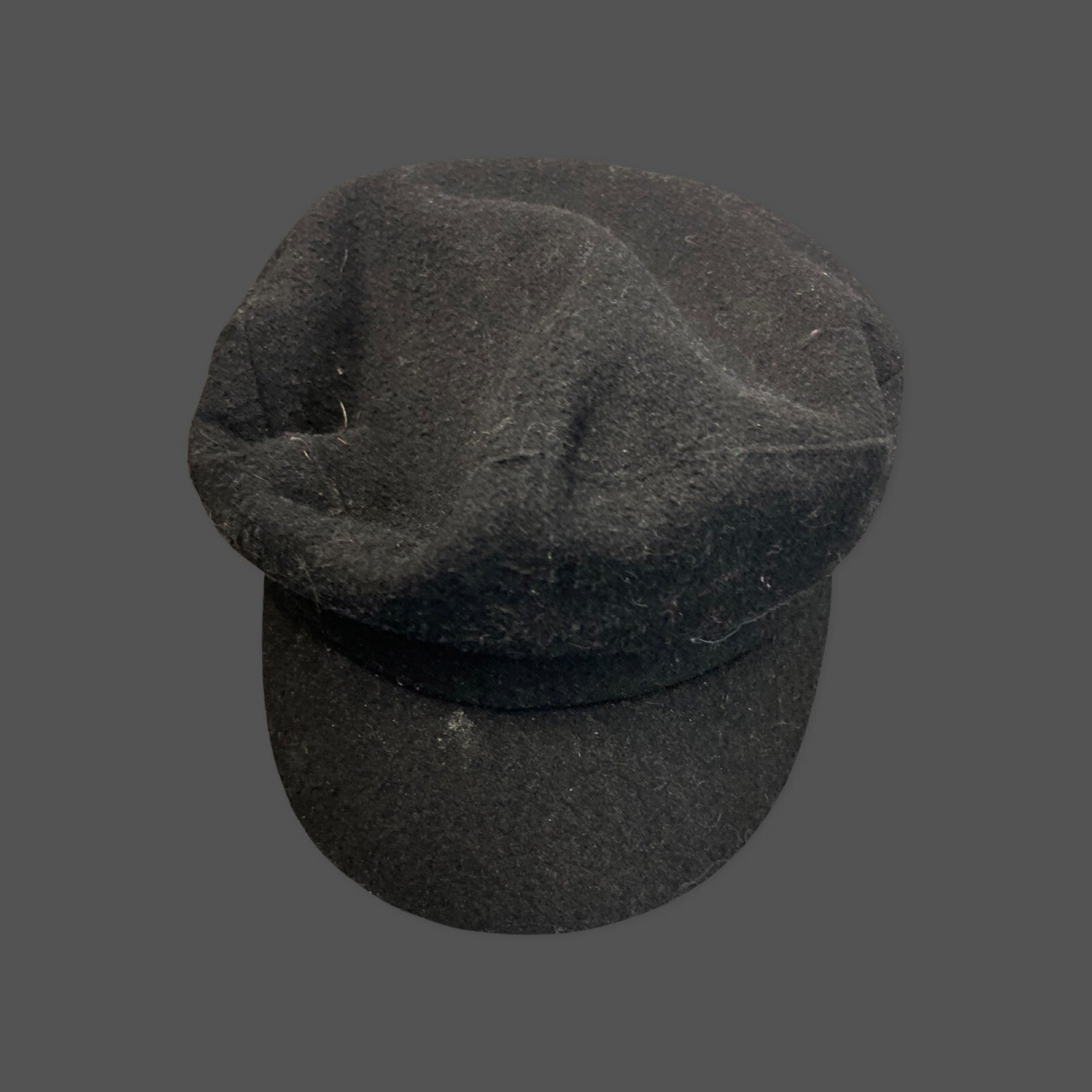 Vintage y2k bakers boy black hat| One size| SKU 1060