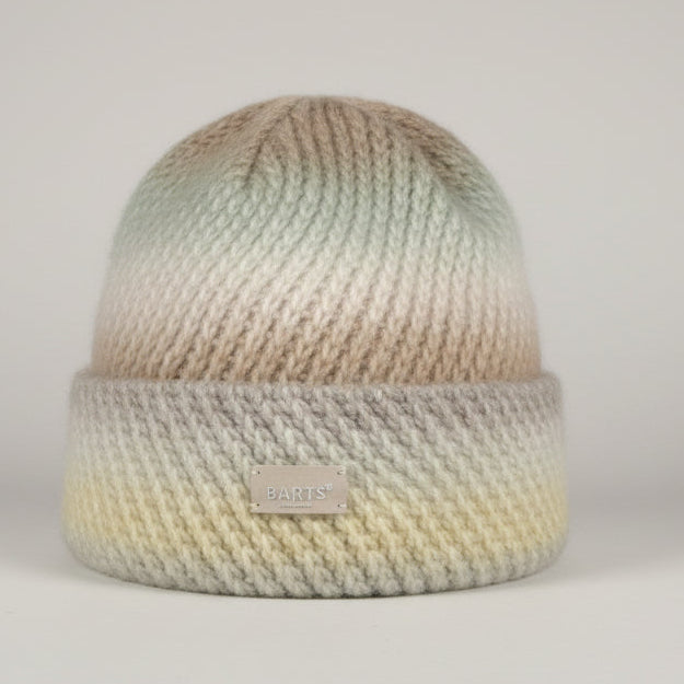 Vintage unisex Barts Amsterdam Multi-color stripe knit beanie SKU 7227