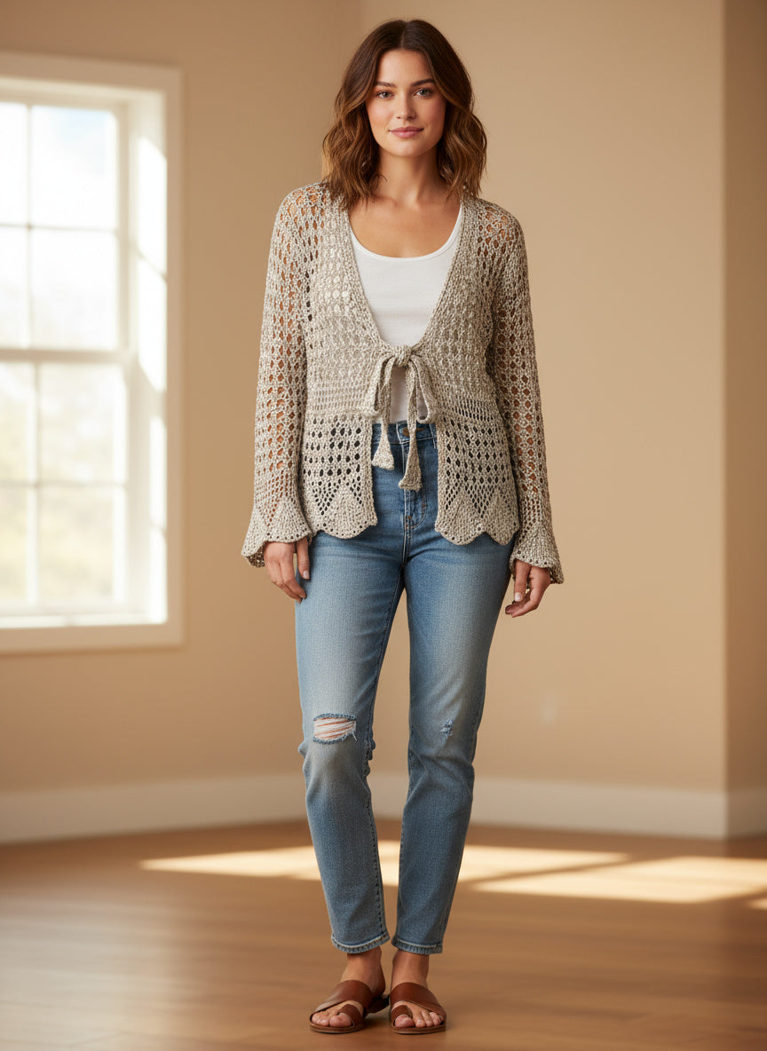 Rubynee Vintage y2k vogue womens knitted crochet top