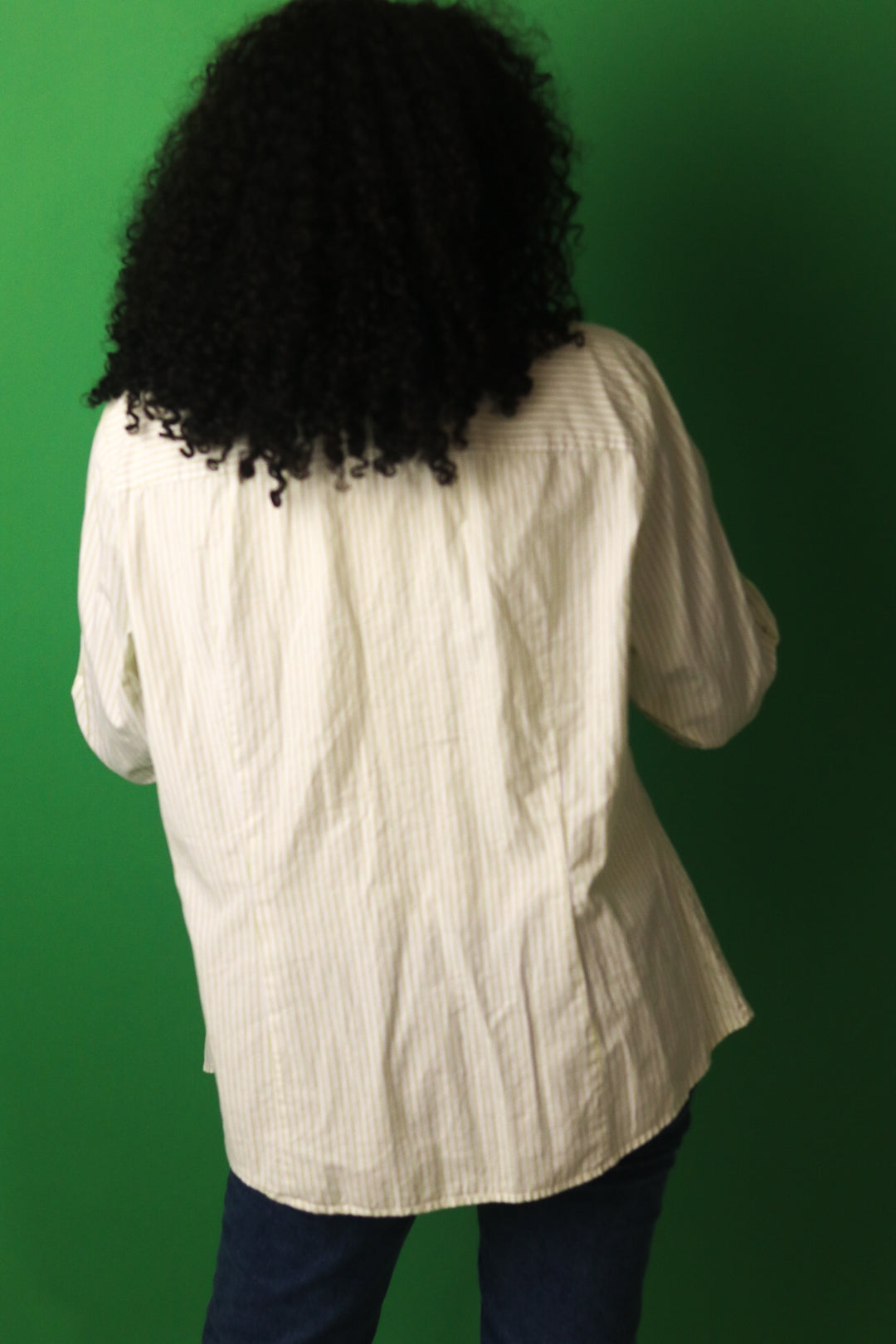 Vintage green regular fit tommy hilfiger womens shirt SIZE XXL