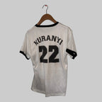 vintage Kevin Kuranyi Germany soccer jersey featuring a unique "AXE" sponsorship graphic. 

