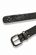 Rachels Closet Vintage studded leather black belts