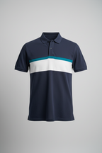 Rubynee vintage y2k blue polo shirt