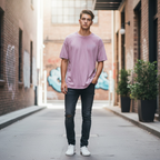 Vintage Urban Outfitters mens plain purple oversized tees