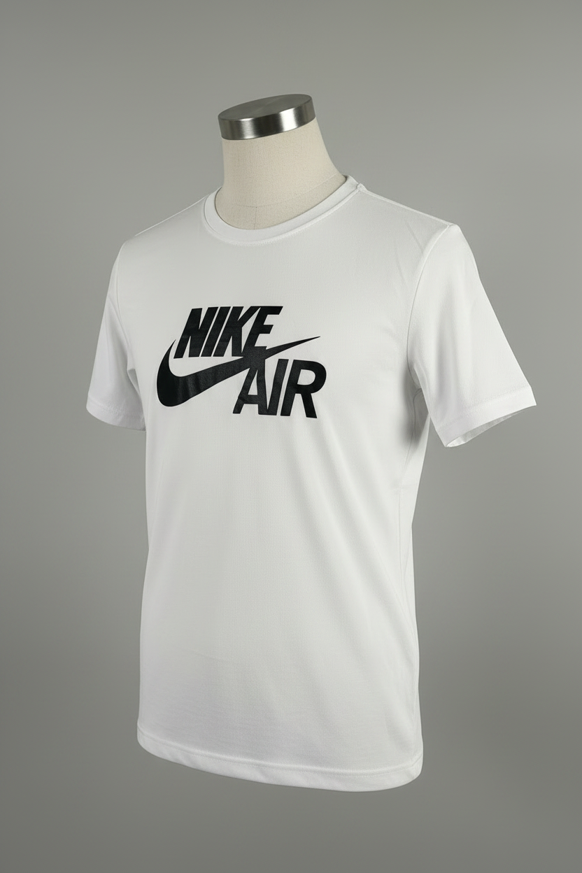 Vintage unisex White Nike Air Graphic T-Shirt - Size S