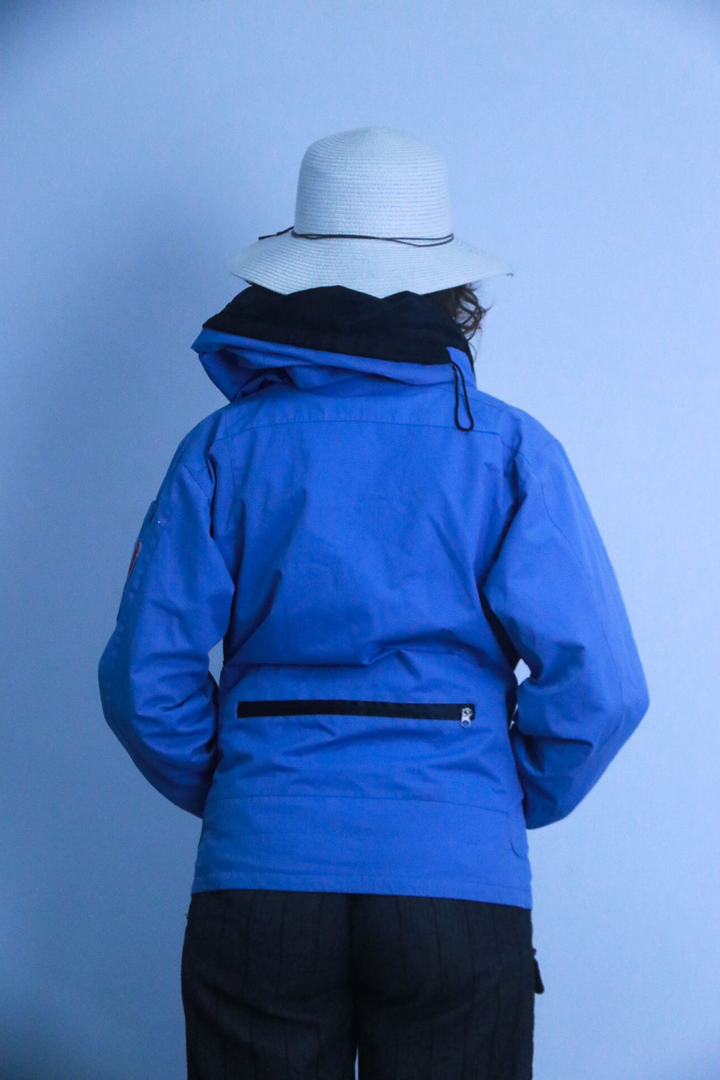 Rubynee Vintage blue zip up jacket