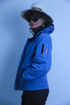 Rubynee Vintage blue zip up jacket