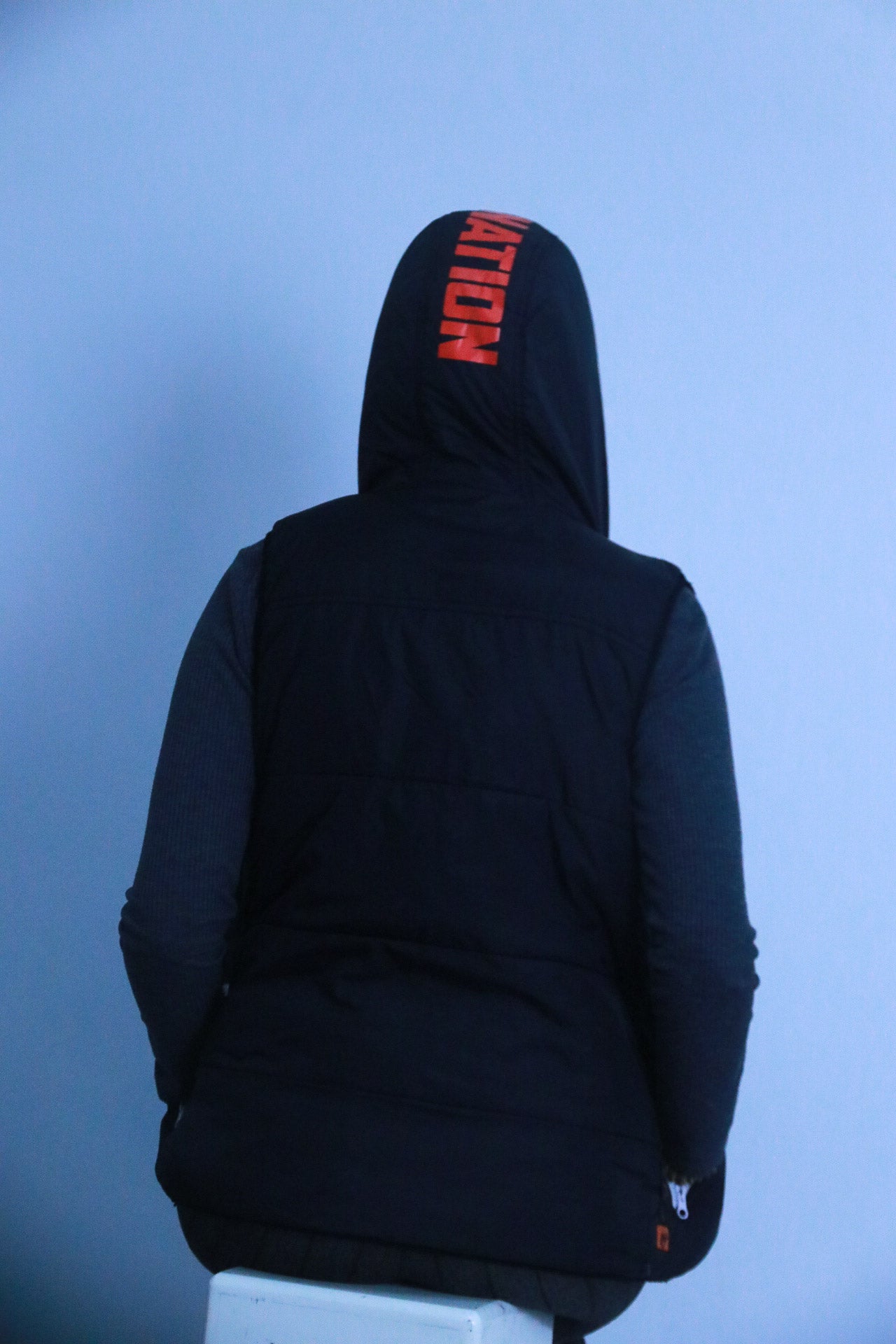 Rubynee Vintage black zip up jacket