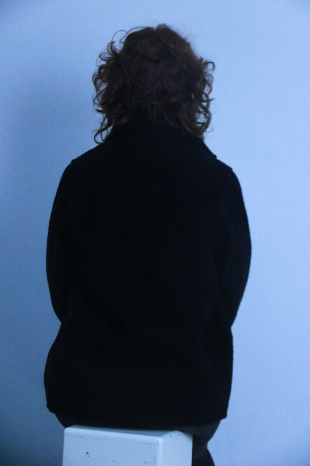 Rubynee Vintage black suede jacket