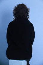 Rubynee Vintage black suede jacket