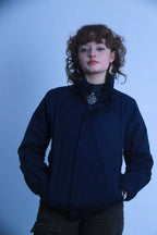 Rubynee Vintage blue waterproof jacket
