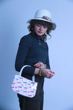 Rubynee Vintage Love White Bag