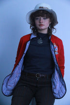 Rubynee vintage red PB puffed jacket